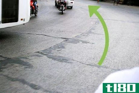 Image titled Turn Safely on a Motorcycle Step 1