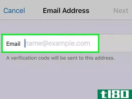 Image titled Add an Email Address to Your Apple ID on an iPhone Step 8