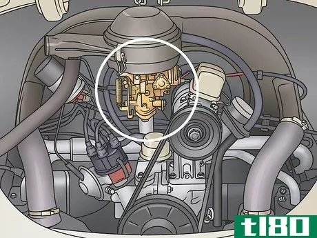 Image titled Set the 34Pict_3 Carburetor on an Aircooled Volkswagen (Vw) Beetle Step 1