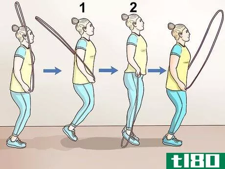 Image titled Use the Rope in Rhythmic Gymnastics Step 4