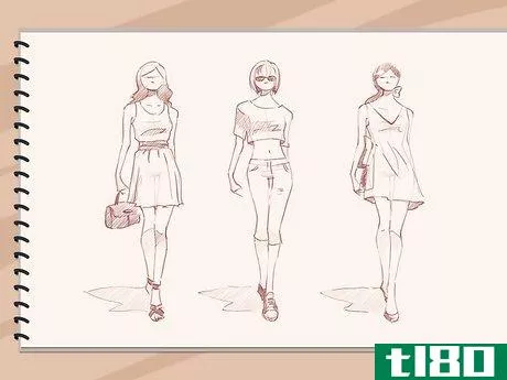 Image titled Sketch Fashion Designs Step 05