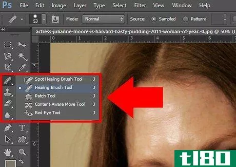 Image titled Use Photoshop to Retouch Facial Photos Step 1