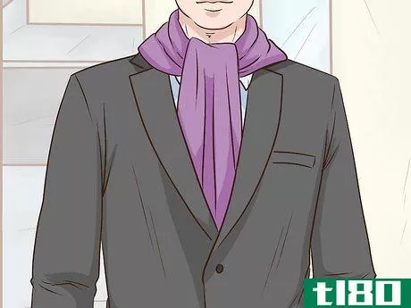 Image titled Wear a Scarf with a Jacket Step 7