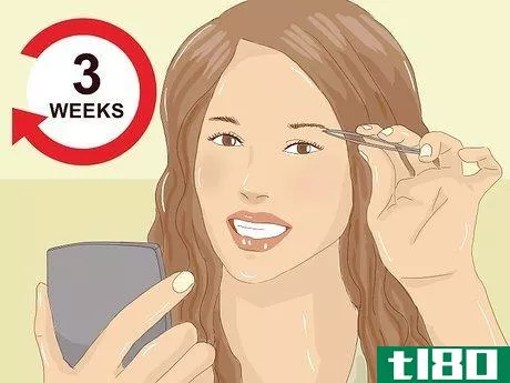 Image titled Avoid Bumps When Plucking Hair Step 4