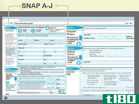 Image titled Apply for Food Stamps in Texas Step 4