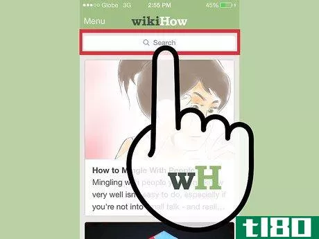 Image titled Use the wikiHow iPhone and iPad Application Step 2