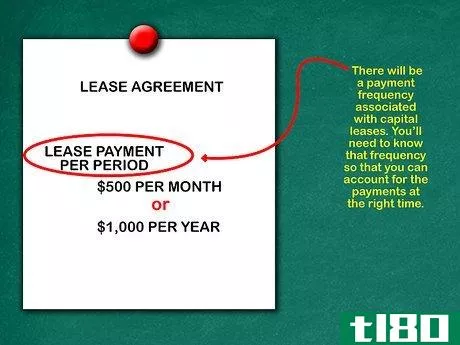 Image titled Account for a Lease Step 7