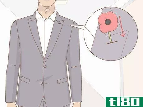 Image titled Wear a Remembrance Day Poppy (UK) Step 5