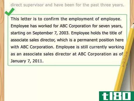 Image titled Write a Letter for Proof of Employment Step 7