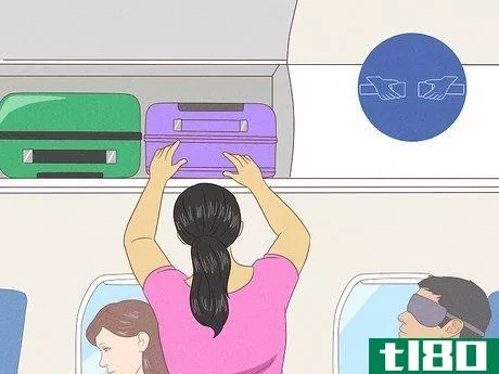 Image titled What Happens If Overhead Bins Are Full Step 7