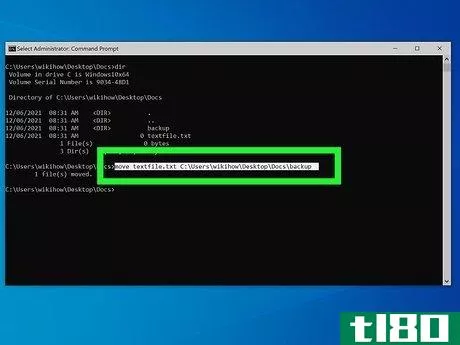 Image titled Use the Command Terminal in Windows 10 to Move and Copy Files_Folders Step 8