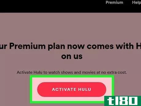 Image titled Activate Hulu with Spotify Student Step 3