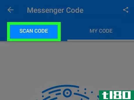 Image titled Add Friends Using Facebook Messenger Codes on Android Step 5