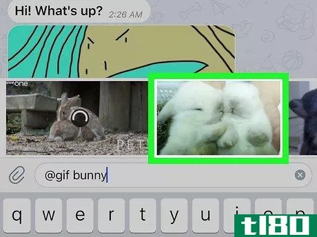 Image titled Add Gif on Telegram on iPhone or iPad Step 8