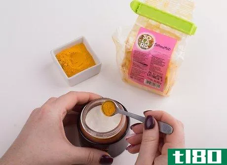 Image titled Add Turmeric to Your Makeup Step 1