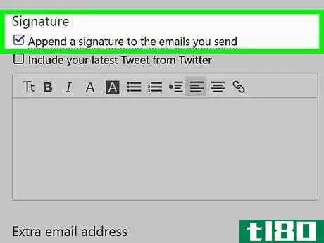 Image titled Add a Signature to Yahoo Mail Step 5