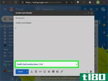 Image titled Send Credit Card Information Securely by Email Step 3