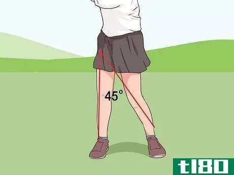 Image titled Add More Power to Your Golf Swing Step 2