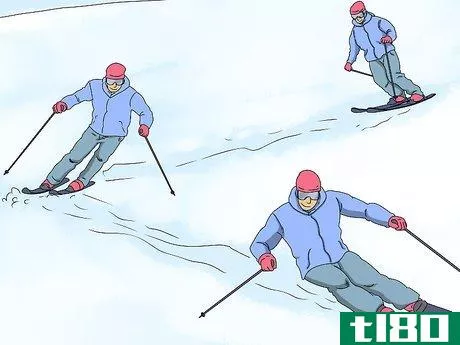 Image titled Turn when Skiing Step 11