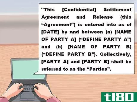 Image titled Write a Settlement Agreement Step 10