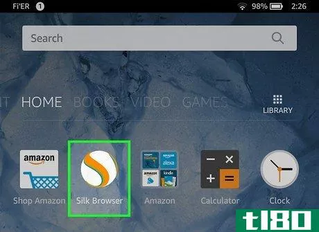 Image titled Use the Silk Web Browser on an Amazon Kindle Fire Step 3