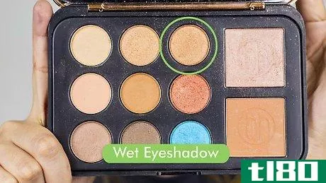 Image titled Apply Wet Eyeshadow Step 1