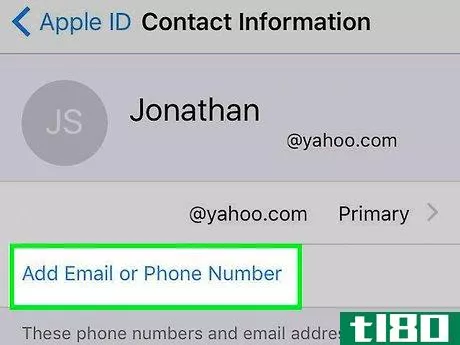 Image titled Add an Email Address to Your Apple ID on an iPhone Step 5