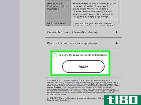Image titled Apply for a Kohl's Credit Card Online Step 8