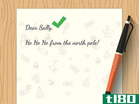 Image titled Write a Letter from Santa Step 1