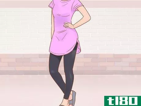 Image titled Wear Leggings with Dresses Step 3