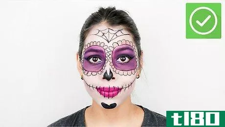 Image titled Apply Day of the Dead Makeup Step 14