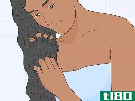 Image titled Air Dry Hair Without Frizz Step 6