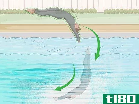 Image titled Back Dive Step 10