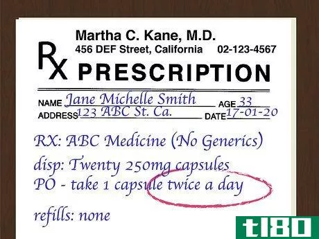Image titled Write a Prescription Step 12