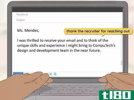 Image titled Respond when a Recruiter Reaches Out Step 4