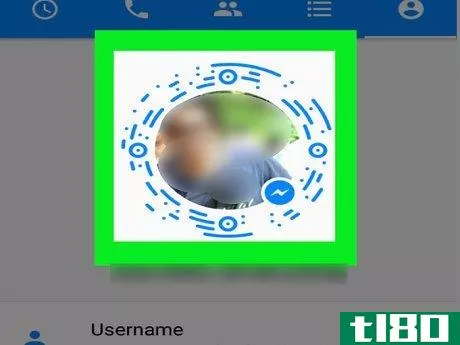 Image titled Add Friends Using Facebook Messenger Codes on Android Step 4