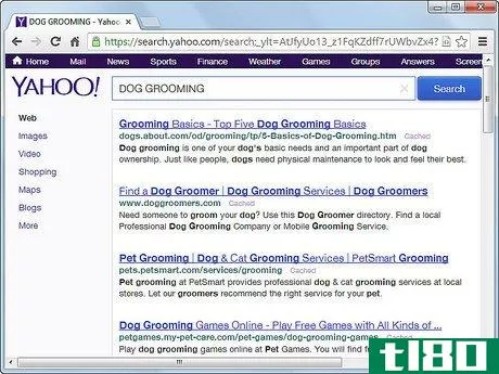 Image titled Use the Yahoo Search Engine Step 4