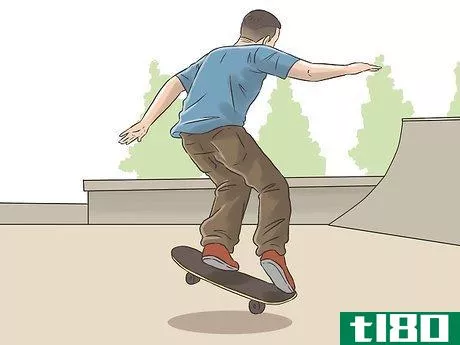 Image titled 180 on a Skateboard Step 14