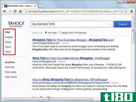 Image titled Use the Yahoo Search Engine Step 6