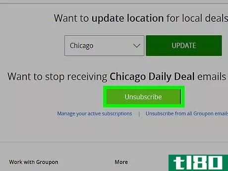 Image titled Unsubscribe from Groupon Step 5