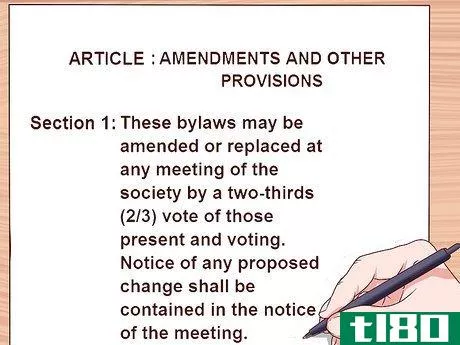 Image titled Write Bylaws Step 19