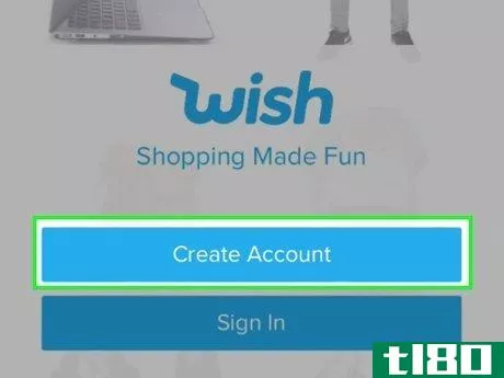 Image titled Use the Wish Shopping Made Fun App on Android Step 2