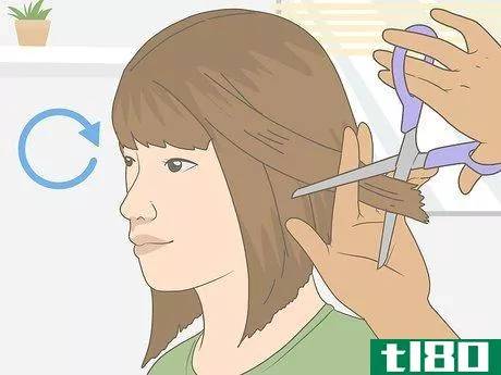 Image titled Angle Cut Hair Step 15