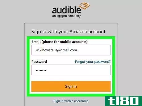 Image titled Access Your Audible Wishlist on PC or Mac Step 3