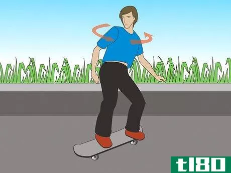 Image titled BS 180 (Backside 180 on a Skateboard) Step 4