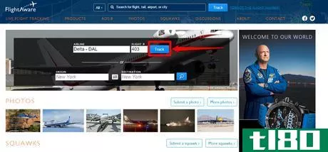 Image titled Track a Flight on FlightAware Method 1 Step 3.png