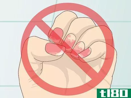 Image titled Stop Peeling Fingernail Polish Off Step 1