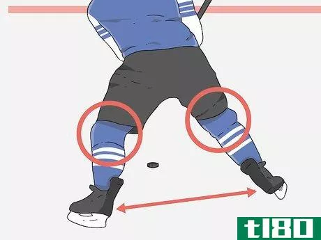 Image titled Take a Slapshot in Ice Hockey Step 4