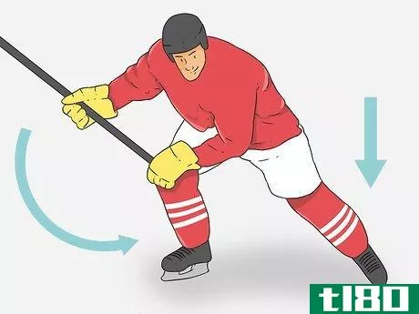 Image titled Take a Slapshot in Ice Hockey Step 7