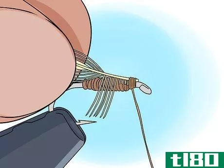 Image titled Tie an Elk Hair Caddis Fly Step 7